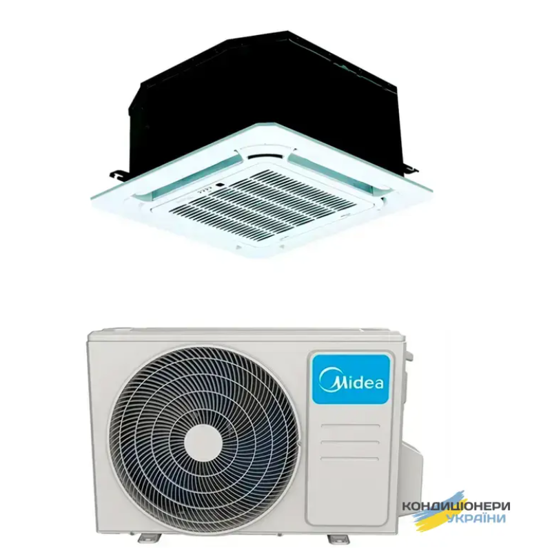 Касетний кондиціонер Midea MCD MCD-24HRN1-Q /MOU-24HRN1-Q